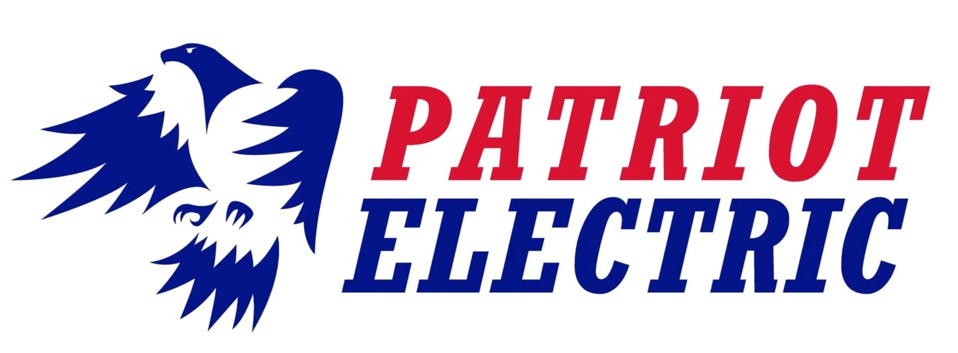 A logo of patriot electric